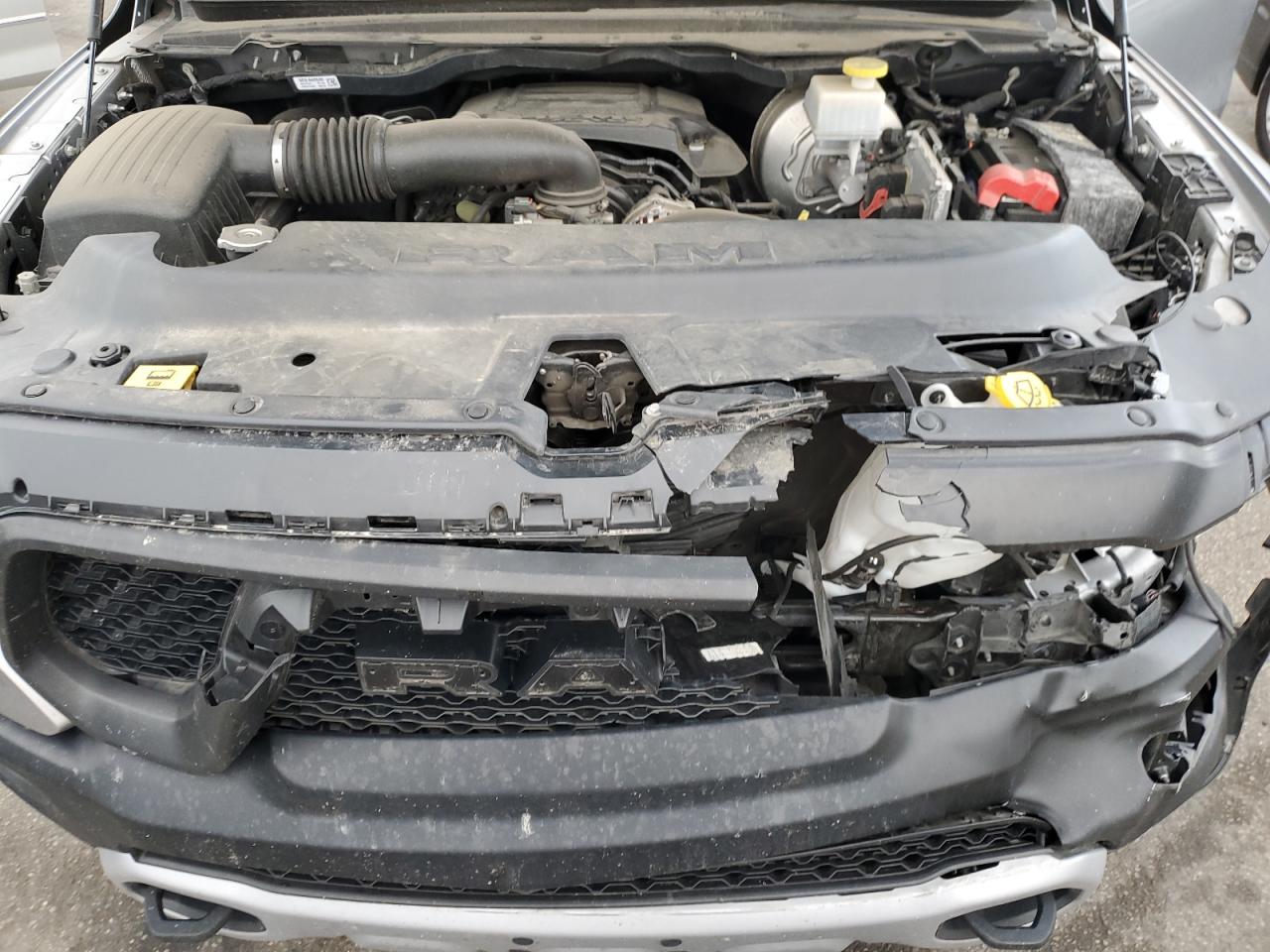 2019 RAM 1500 VIN 1C6SRFET7KN796330 Copart auction photo, front end damage thumbnail 12