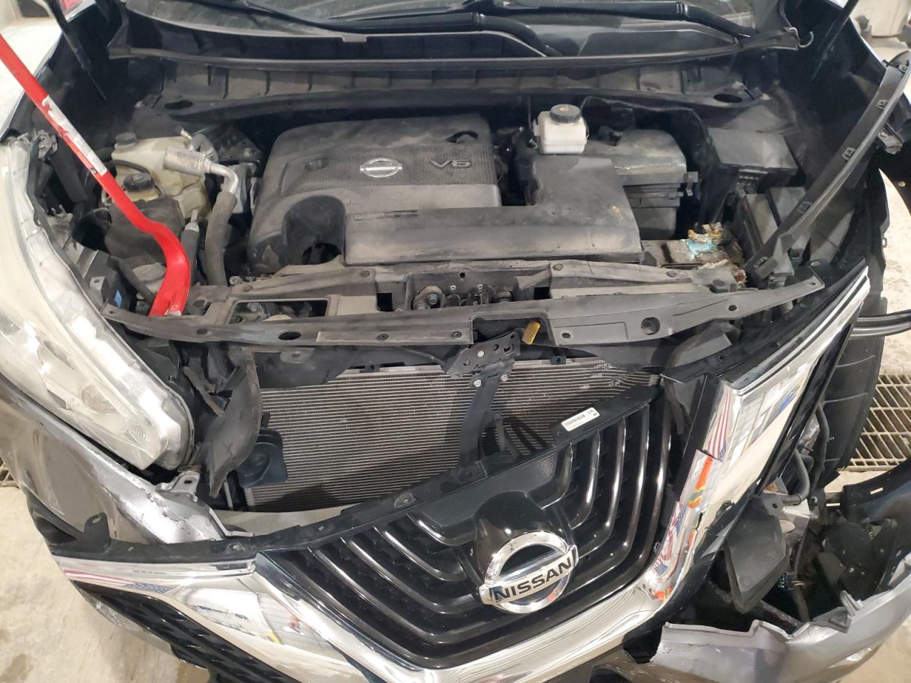 2017 Nissan Murano VIN 5N1AZ2MGXHN145313 Copart auction photo, front end / minor dent/scratches damage thumbnail 12