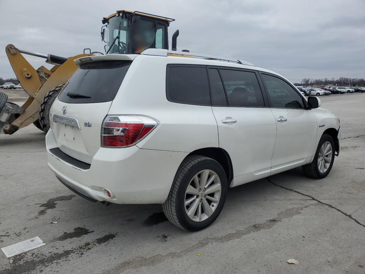 2008 Toyota Highlander VIN JTEEW41A682019912 Copart auction photo, front end damage thumbnail 3
