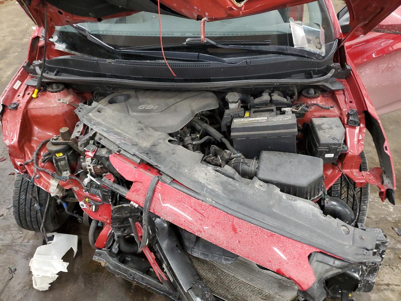 2015 Hyundai Accent VIN KMHCT5AE7FU198374 Copart auction photo, front end damage thumbnail 11