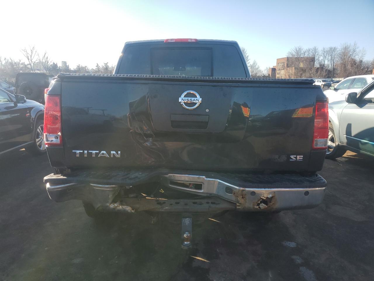 2008 Nissan Titan VIN 1N6AA07C68N312479 Copart auction photo, rear end damage thumbnail 6