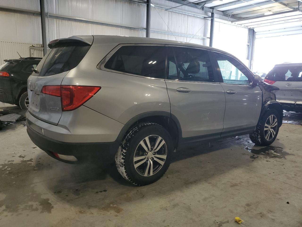 2017 Honda Pilot VIN 5FNYF6H3XHB090449 Copart auction photo, rejected repair damage thumbnail 3