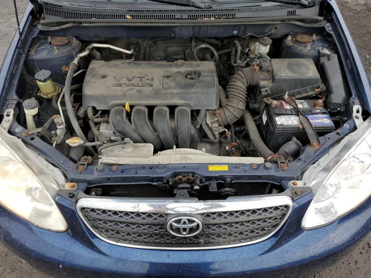 2007 Toyota Corolla VIN 2T1BR32E57C822396 Copart auction photo, front end / rear end damage thumbnail 11