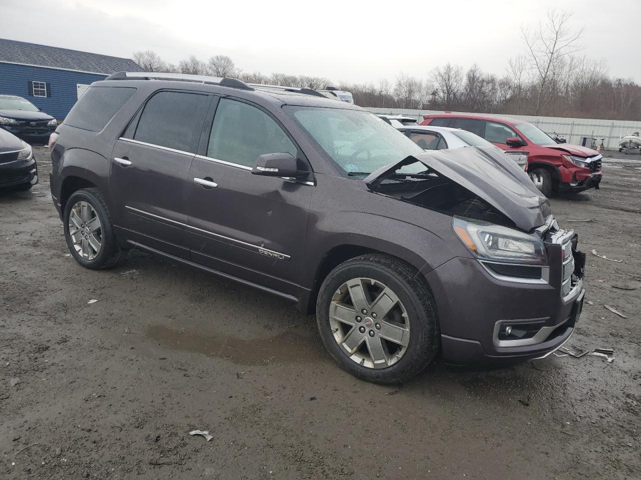 2015 GMC Acadia VIN 1GKKVTKD1FJ292678 Copart auction photo, front end / minor dent/scratches damage thumbnail 4