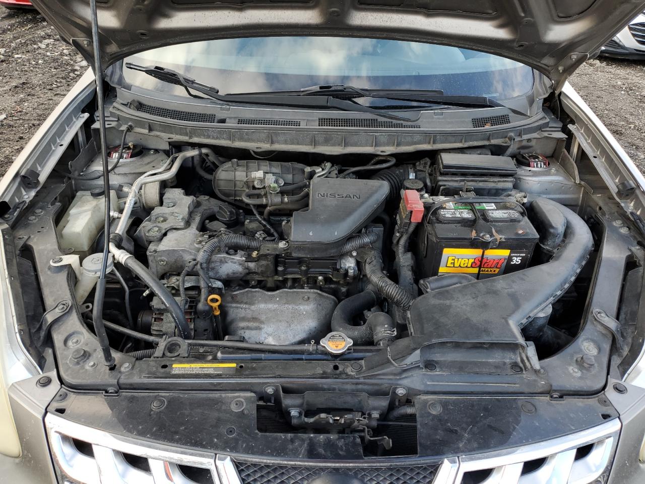 2012 Nissan Rogue VIN JN8AS5MT3CW278963 Copart auction photo, undercarriage / front end damage thumbnail 12
