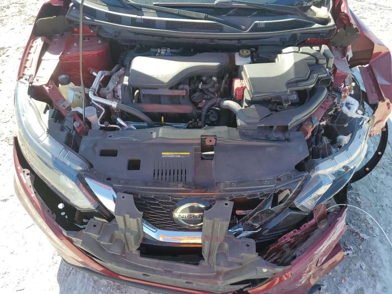2020 Nissan Rogue VIN JN1BJ1CV7LW273721 Copart auction photo, front end damage thumbnail 12