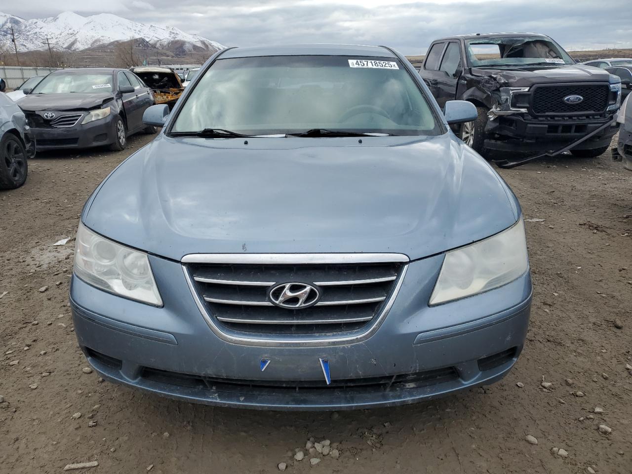 2009 Hyundai Sonata VIN 5NPET46C39H423077 Copart auction photo, side damage thumbnail 5