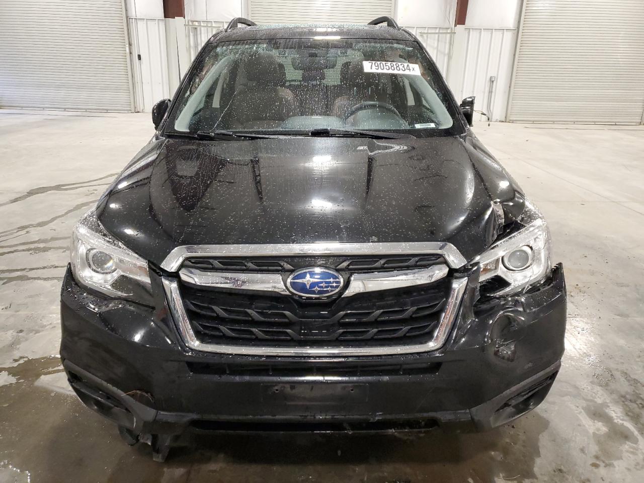 2018 Subaru Forester VIN JF2SJAWC3JH594665 Copart auction photo, front end / side damage thumbnail 5