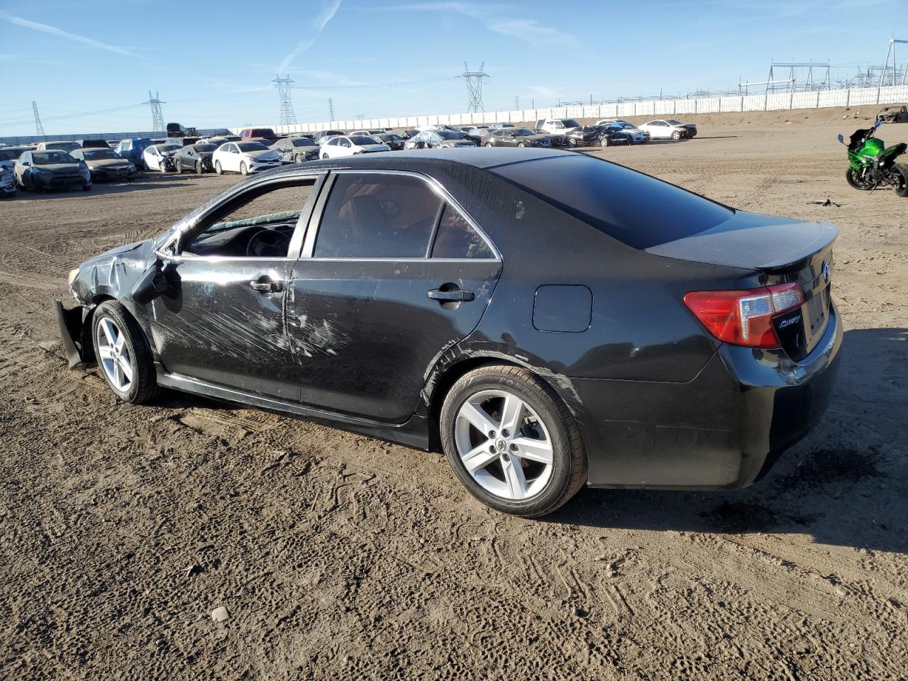 2013 Toyota Camry VIN 4T1BF1FK4DU280151 Copart auction photo, all over damage thumbnail 2