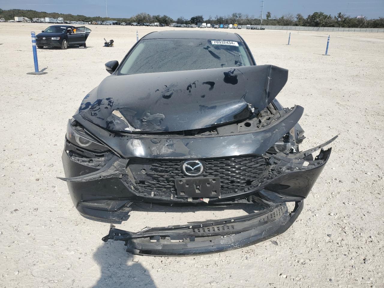 2022 Mazda 3 VIN JM1BPADL5N1507170 Copart auction photo, front end / side damage thumbnail 5