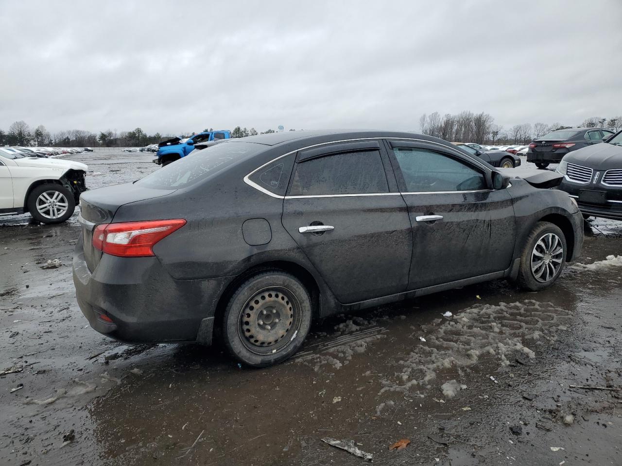 2017 Nissan Sentra VIN 3N1AB7AP3HY230168 Copart auction photo, front end damage thumbnail 3