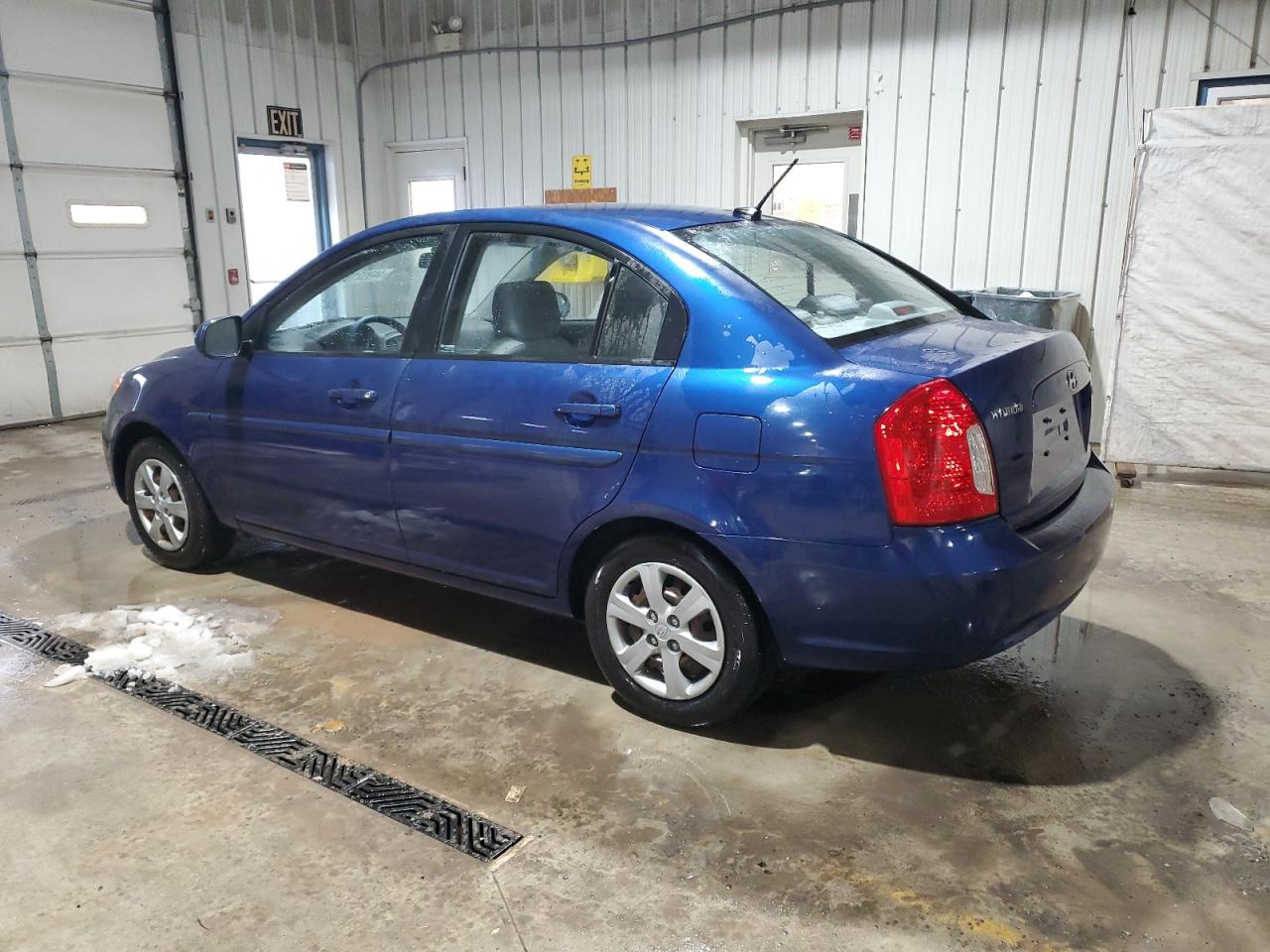 2010 Hyundai Accent VIN KMHCN4AC5AU418302 Copart auction photo, front end damage thumbnail 2