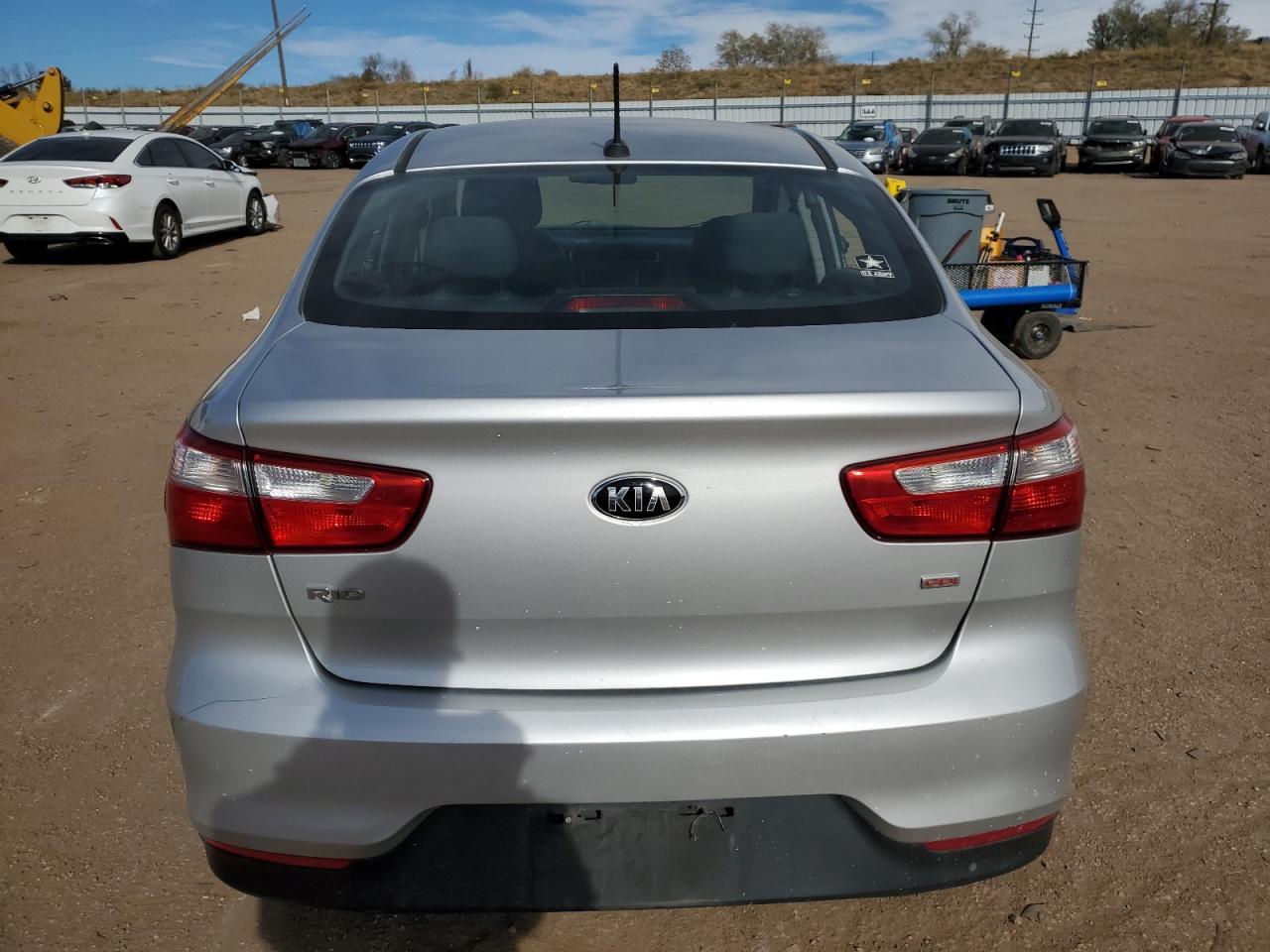 2016 KIA Rio VIN KNADM4A32G6576277 Copart auction photo, front end damage thumbnail 6