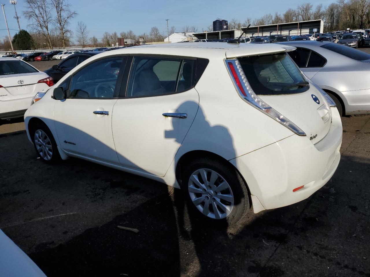 2017 Nissan Leaf VIN 1N4BZ0CP8HC312011 Copart auction photo, front end damage thumbnail 2