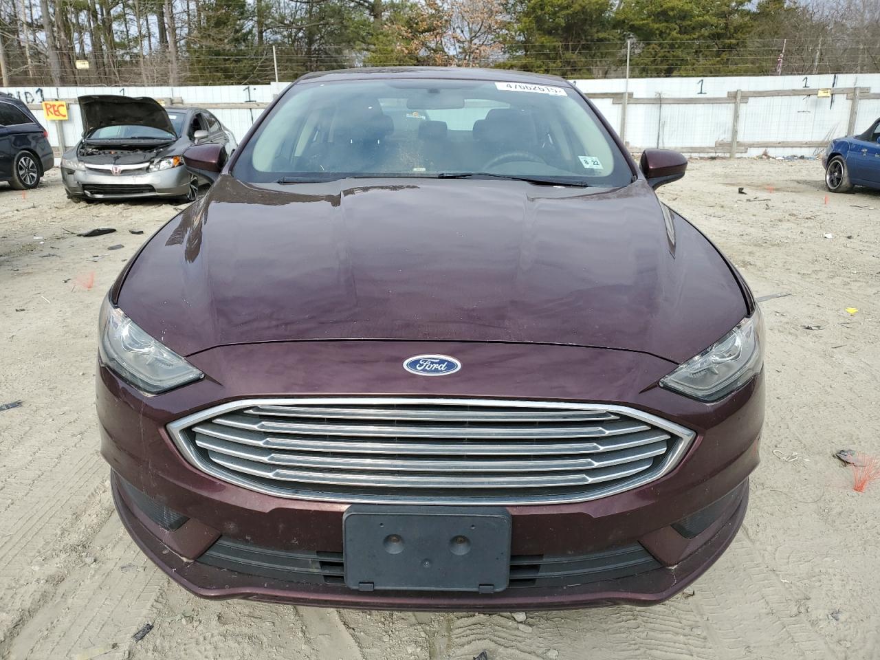 2017 Ford Fusion VIN 3FA6P0HD6HR333348 Copart auction photo, side damage thumbnail 5