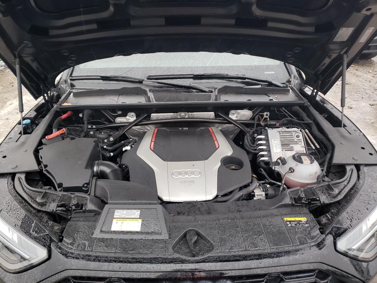 2021 Audi SQ5 VIN WA1B4AFY8M2044123 Copart auction photo, side / undercarriage damage thumbnail 12