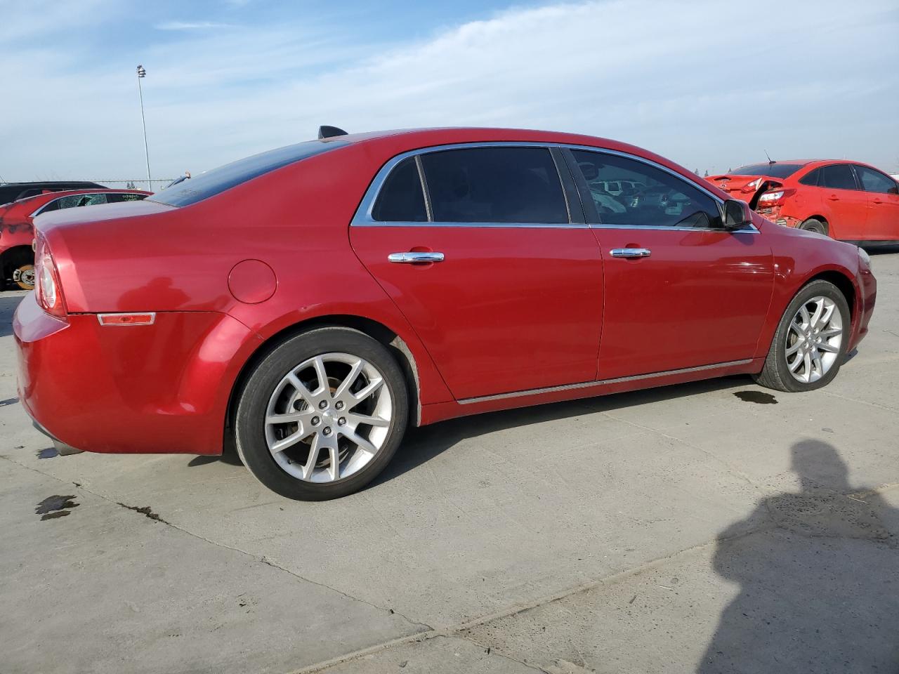 2012 Chevrolet Malibu VIN 1G1ZG5E74CF375213 Copart auction photo, side damage thumbnail 3