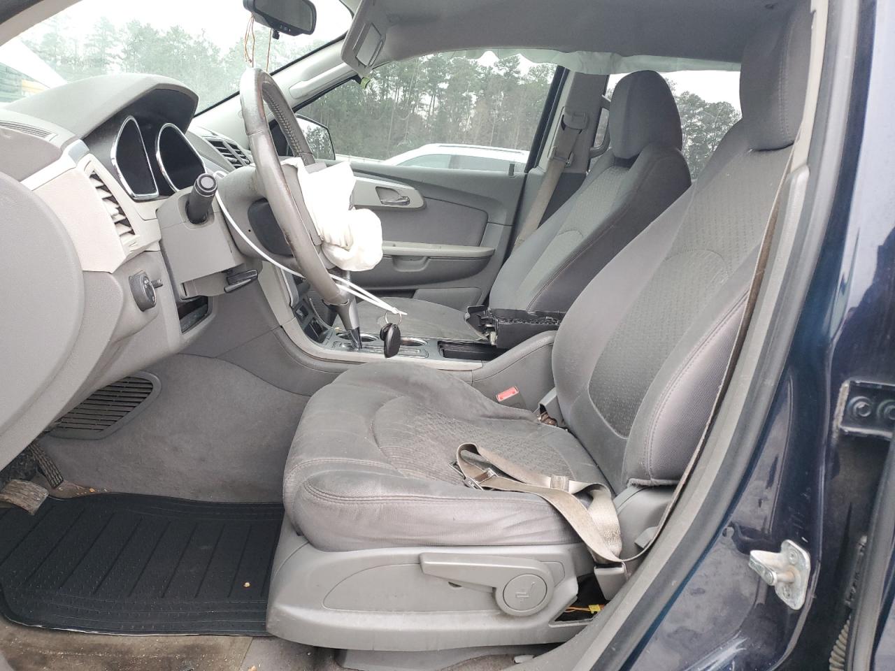 2011 Chevrolet Traverse VIN 1GNKRFED6BJ301633 Copart auction photo, front end / mechanical damage thumbnail 7