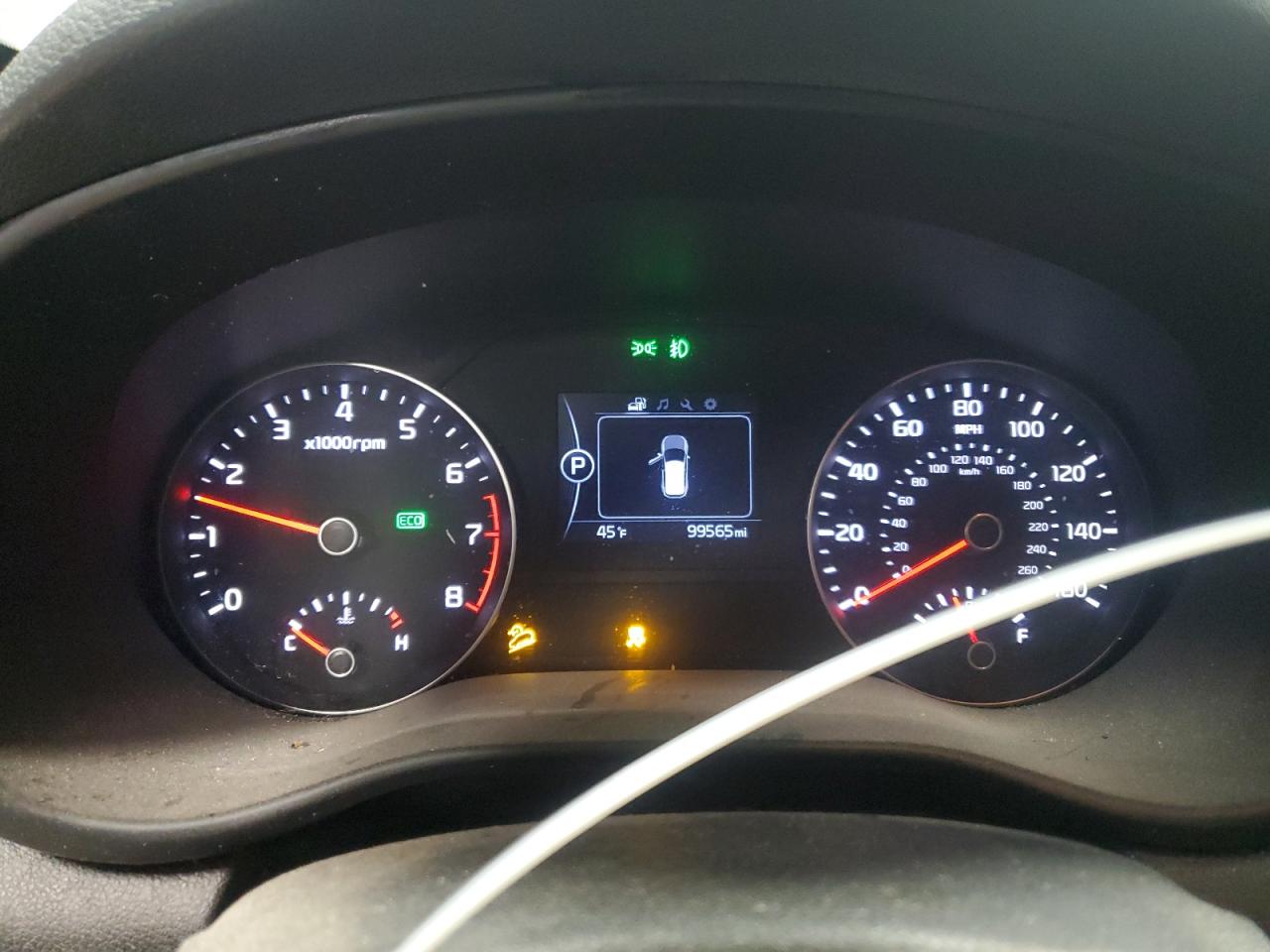 2019 KIA Sportage VIN KNDPMCAC5K7565559 Copart auction photo, minor dent/scratches damage thumbnail 9
