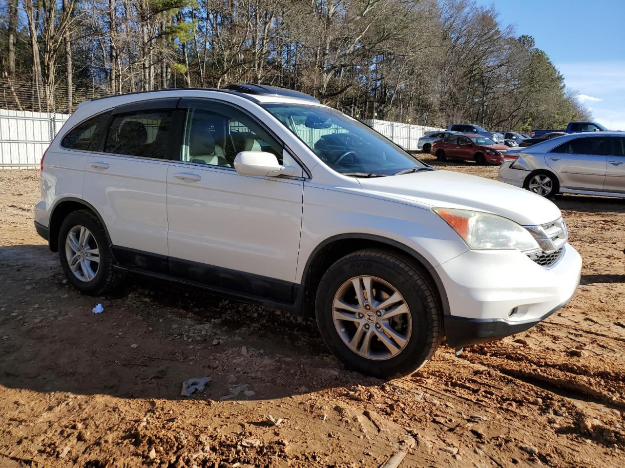 2011 Honda CR-V VIN 5J6RE3H7XBL026807 Copart auction photo, rear end damage thumbnail 4
