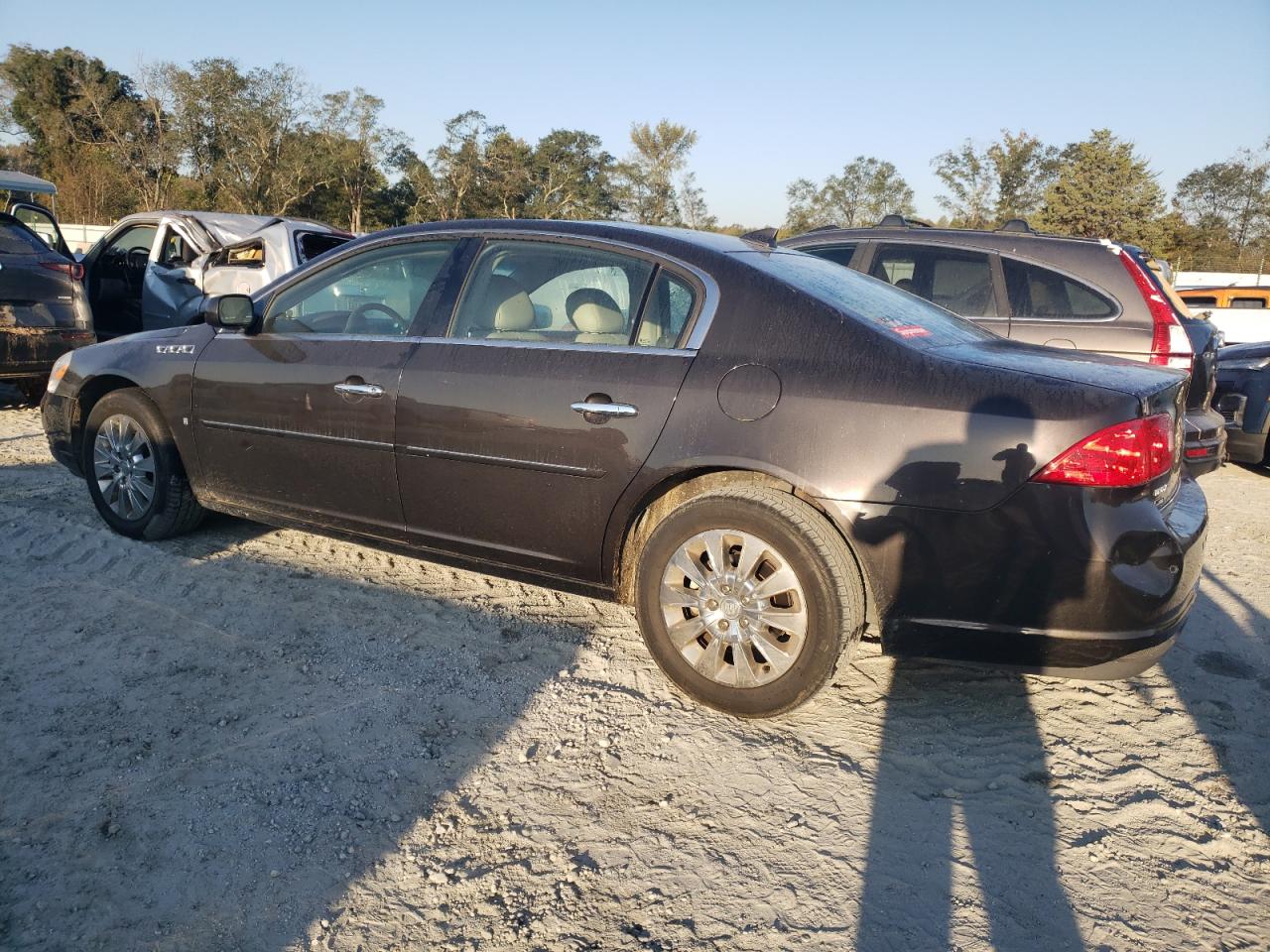 2009 Buick Lucerne VIN 1G4HD57M39U130160 Copart auction photo, side / minor dent/scratches damage thumbnail 2