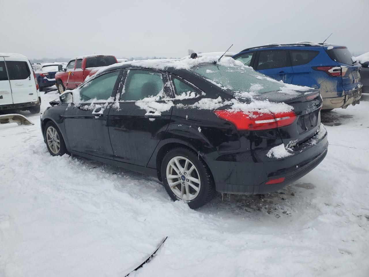 2018 Ford Focus VIN 1FADP3F21JL228876 Copart auction photo, front end damage thumbnail 2