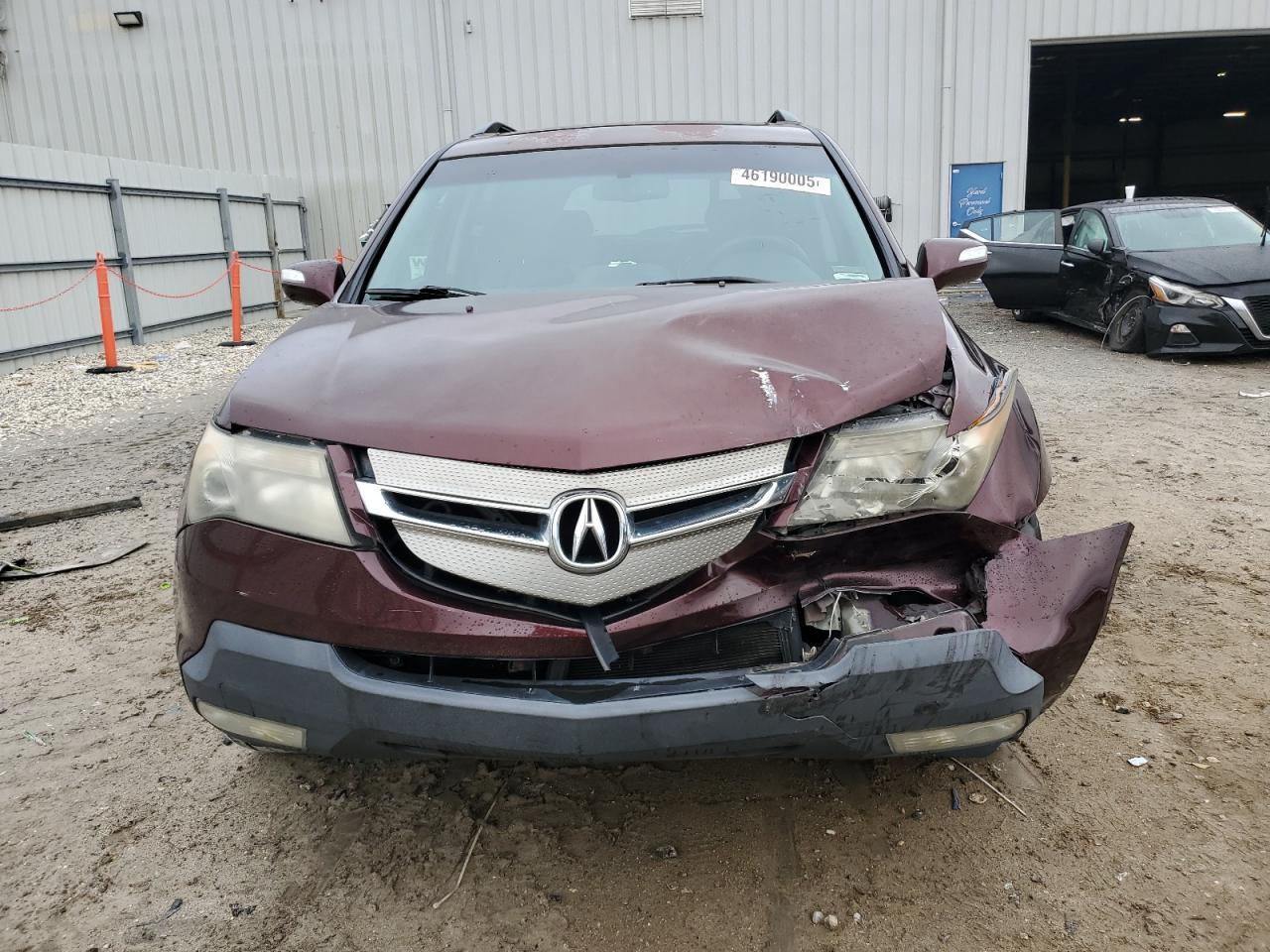2009 Acura MDX VIN 2HNYD28609H530239 Copart auction photo, front end damage thumbnail 5