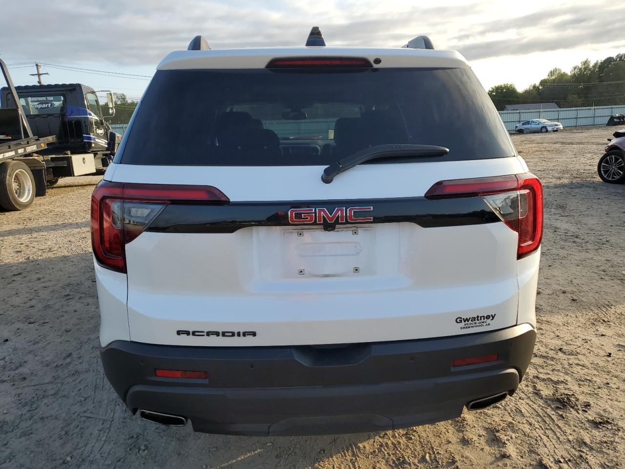 2021 GMC Acadia VIN 1GKKNMLS2MZ214511 Copart auction photo, side / rear end damage thumbnail 6