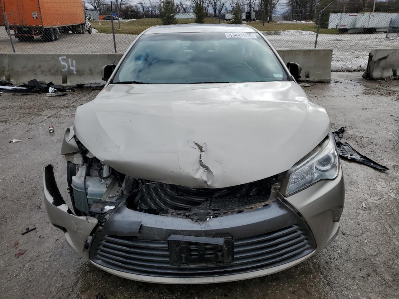2016 Toyota Camry VIN 4T1BD1FK6GU189165 Copart auction photo, front end damage thumbnail 5