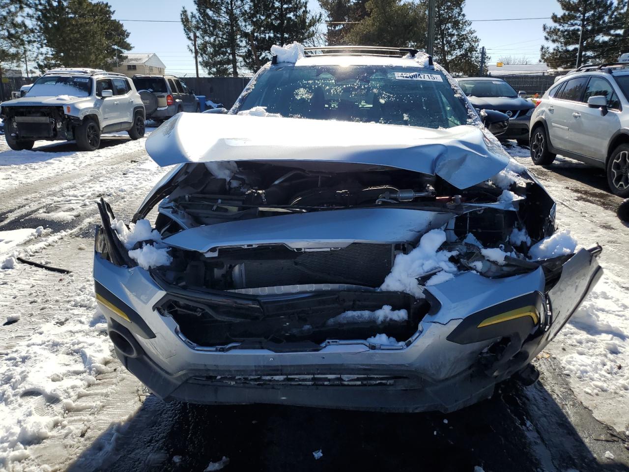 2024 Subaru XV VIN 4S4GUHF65R3757075 Copart auction photo, front end damage thumbnail 5