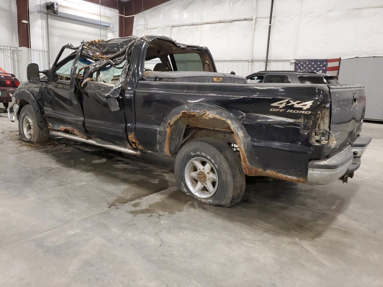 2001 Ford F350 VIN 1FTSW31F81EA26121 Copart auction photo, all over damage thumbnail 2