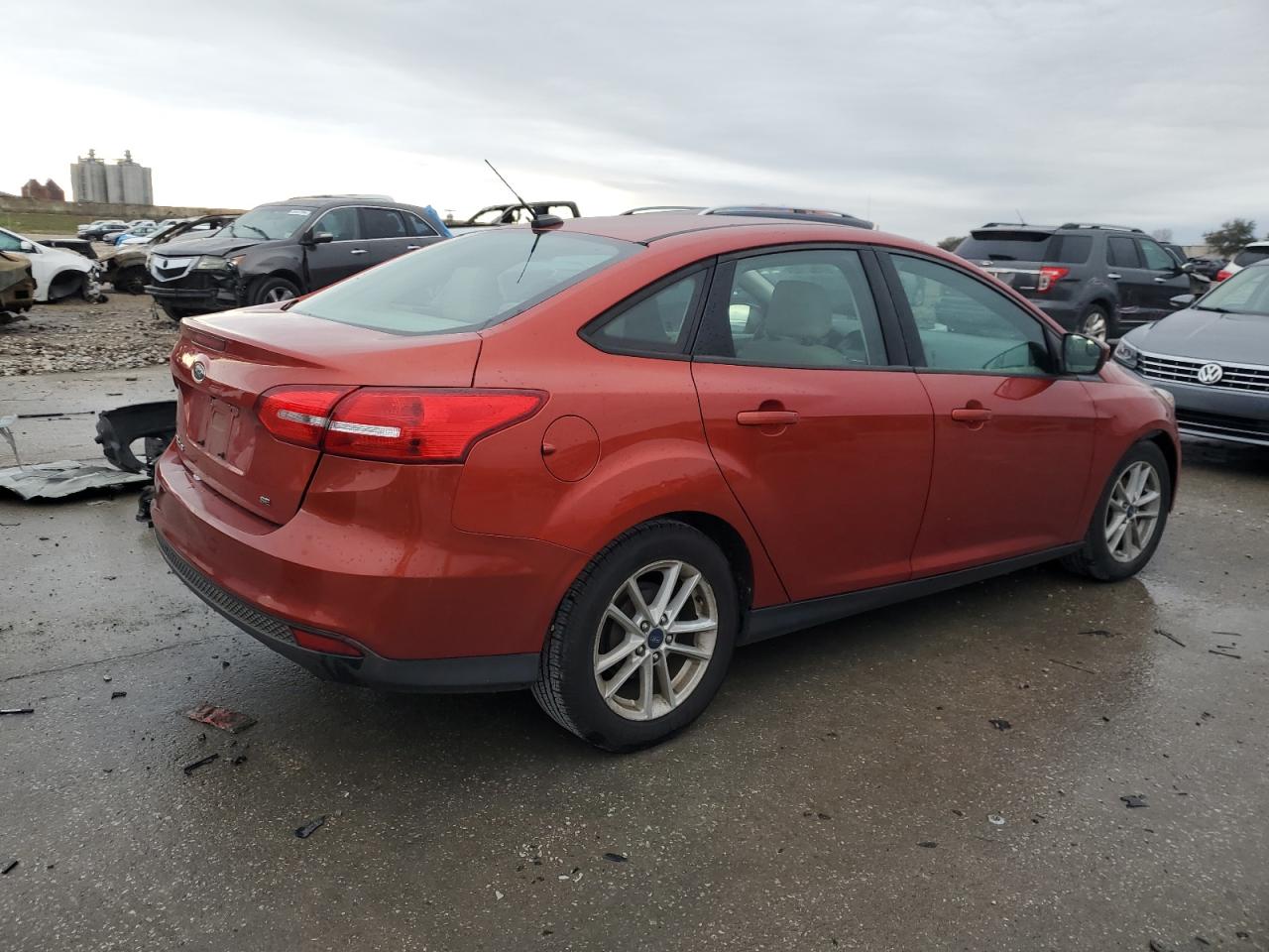 2018 Ford Focus VIN 1FADP3F20JL256099 Copart auction photo, all over damage thumbnail 3