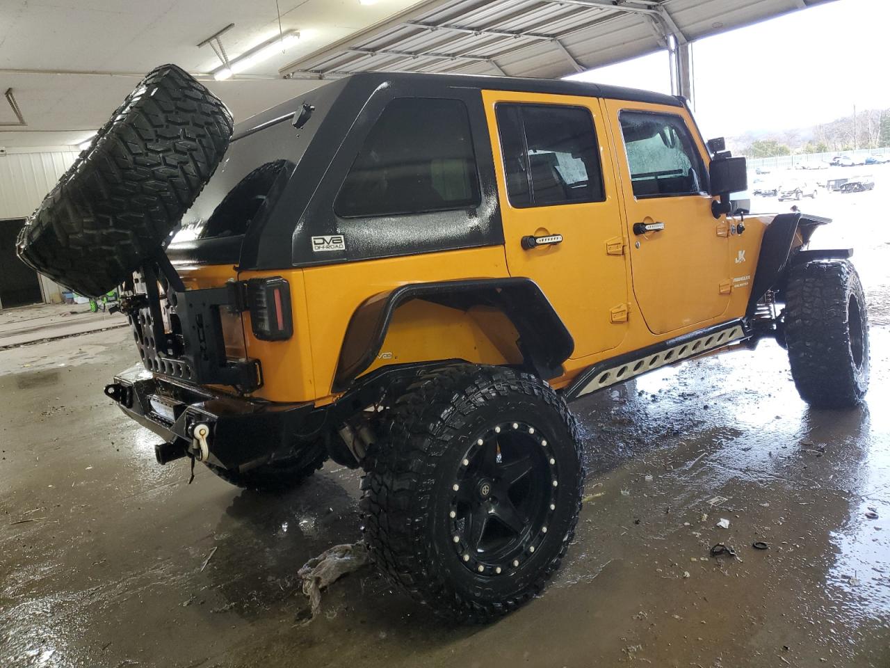 2012 Jeep Wrangler VIN 1C4HJWFG5CL207767 Copart auction photo, front end / undercarriage damage thumbnail 3