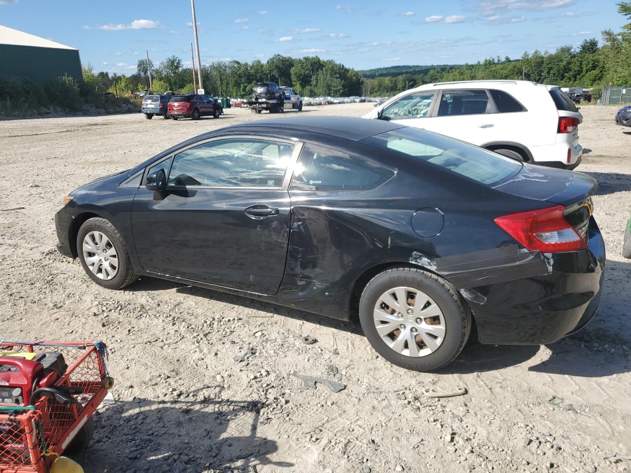 2012 Honda Civic VIN 2HGFG3B59CH551805 Copart auction photo, side / minor dent/scratches damage thumbnail 2