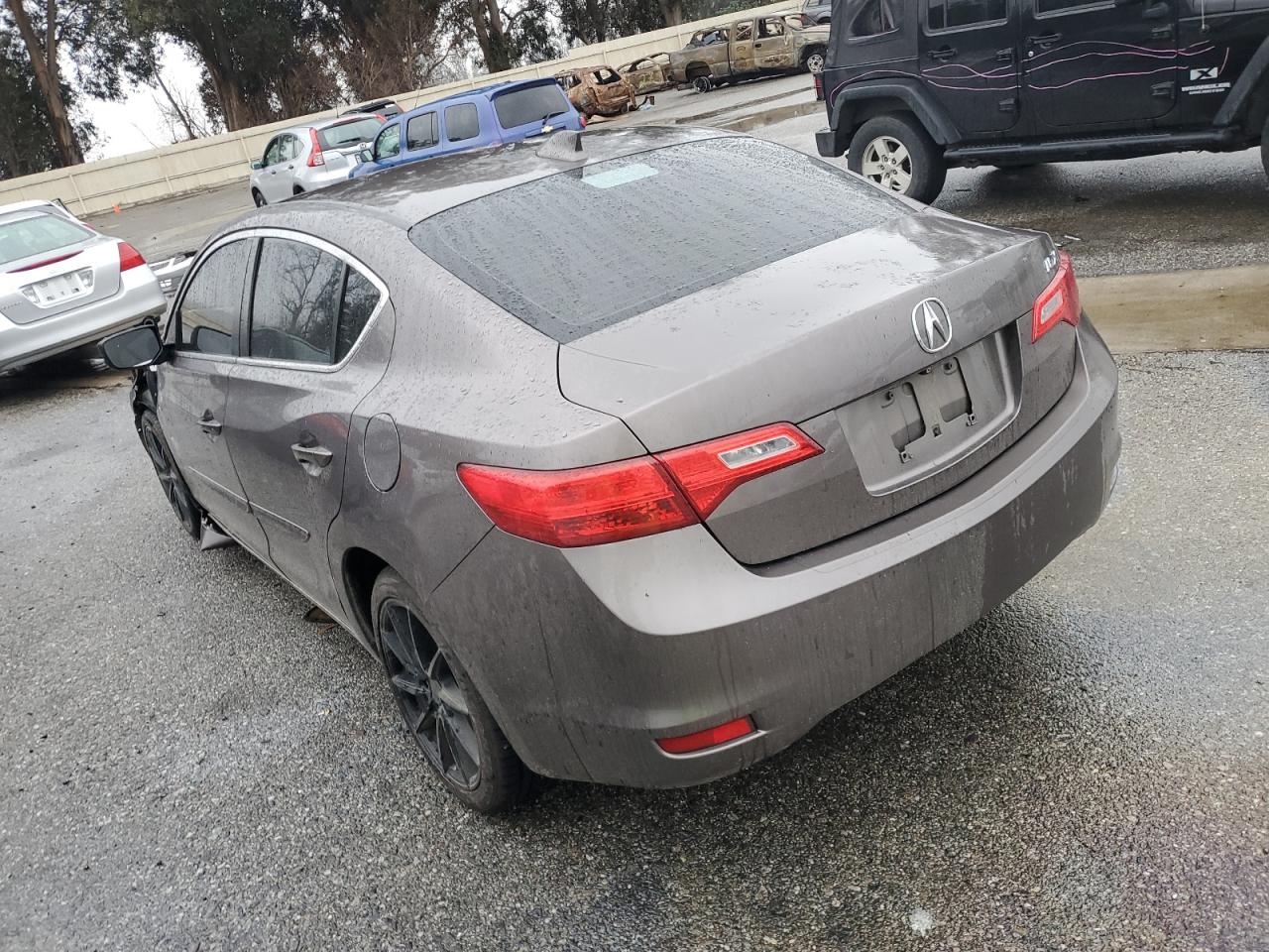 2015 Acura ILX VIN 19VDE1F75FE007130 Copart auction photo, front end / side damage thumbnail 2