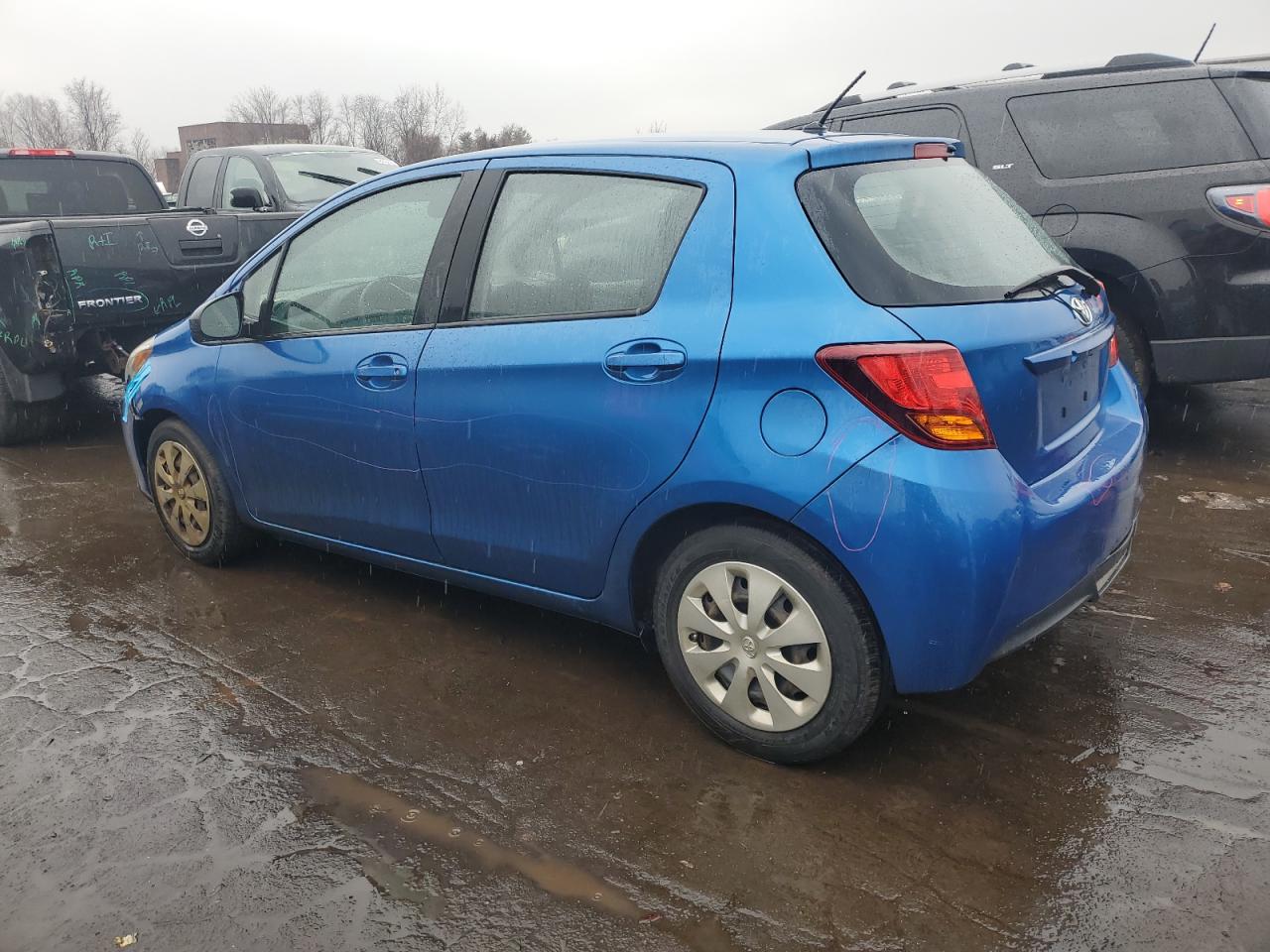 2015 Toyota Yaris VIN VNKKTUD37FA048231 Copart auction photo, front end / minor dent/scratches damage thumbnail 2