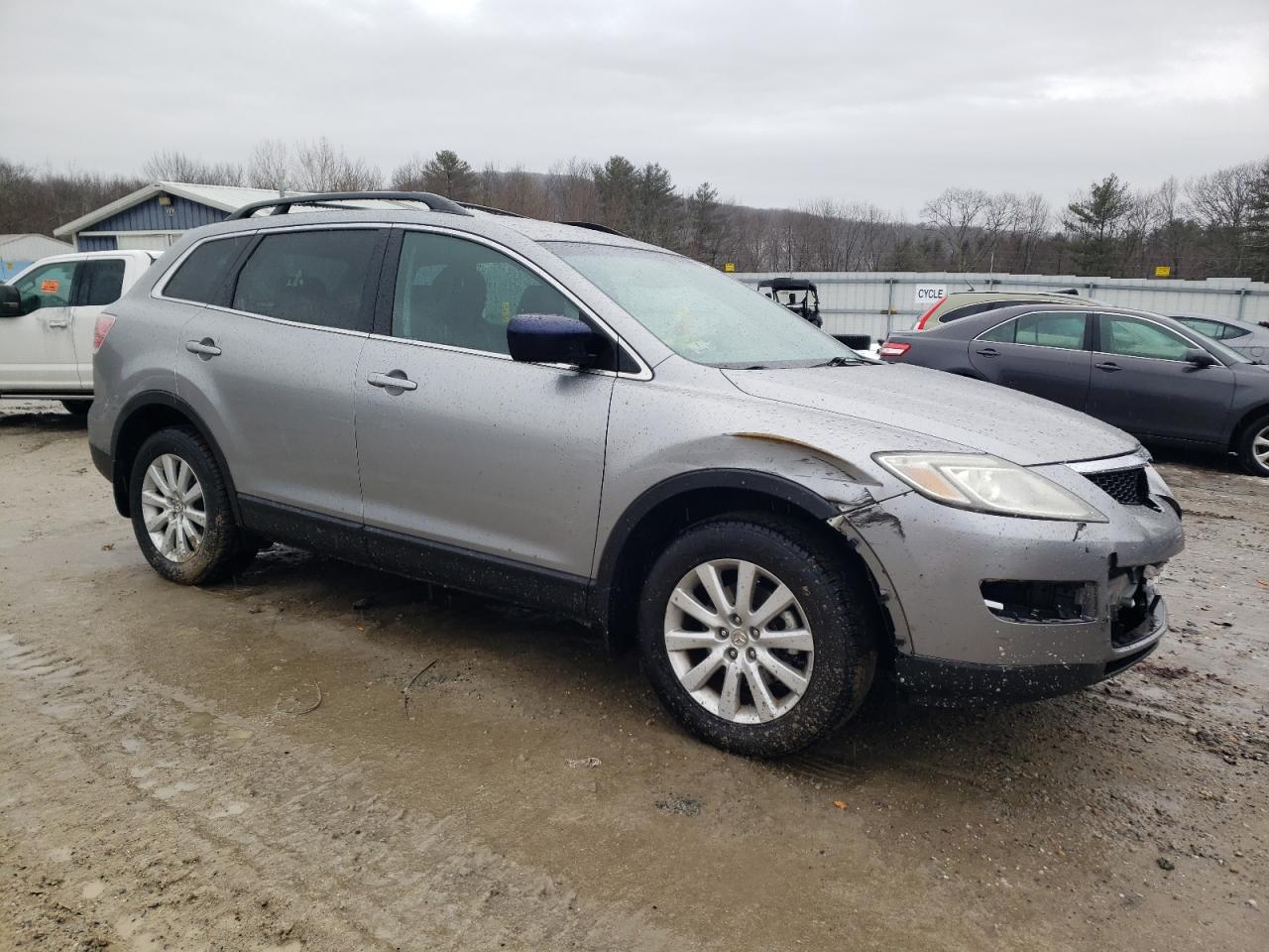 2009 Mazda CX-9 VIN JM3TB38V690180985 Copart auction photo, front end damage thumbnail 4