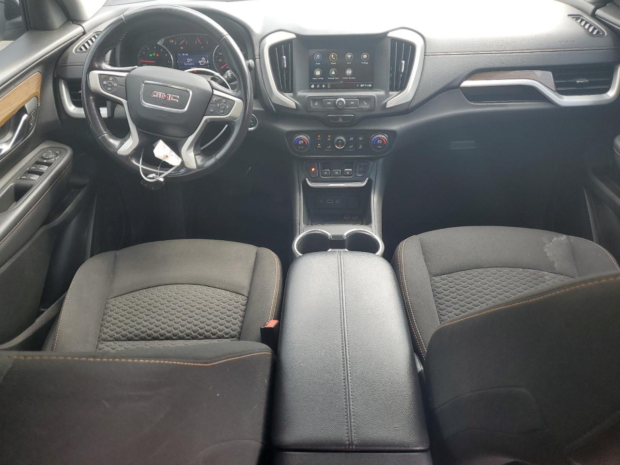 2019 GMC Terrain VIN 3GKALMEV9KL339566 Copart auction photo, front end / side damage thumbnail 8
