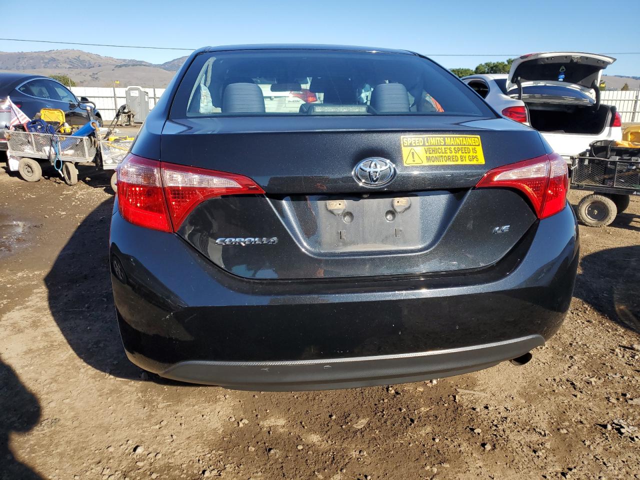 2018 Toyota Corolla VIN 5YFBURHE8JP825986 Copart auction photo, side damage thumbnail 6