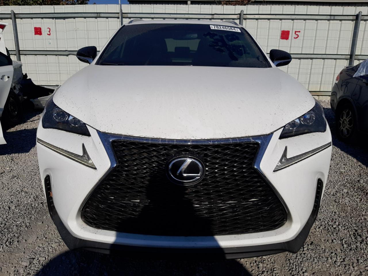 2016 Lexus NX VIN JTJBARBZ1G2058359 Copart auction photo, side damage thumbnail 5