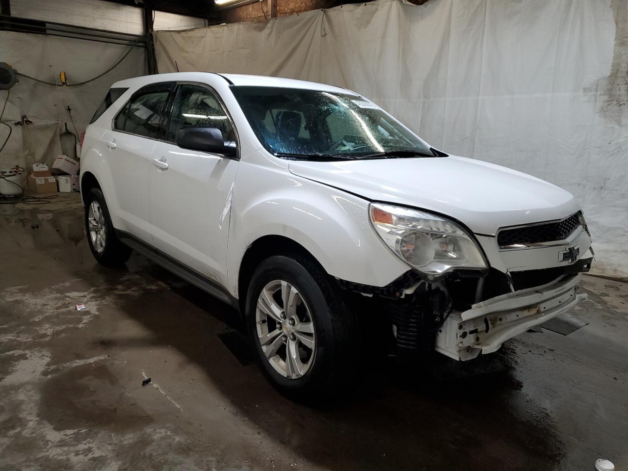 2014 Chevrolet Equinox VIN 2GNFLEEK5E6219762 Copart auction photo, front end / side damage thumbnail 4