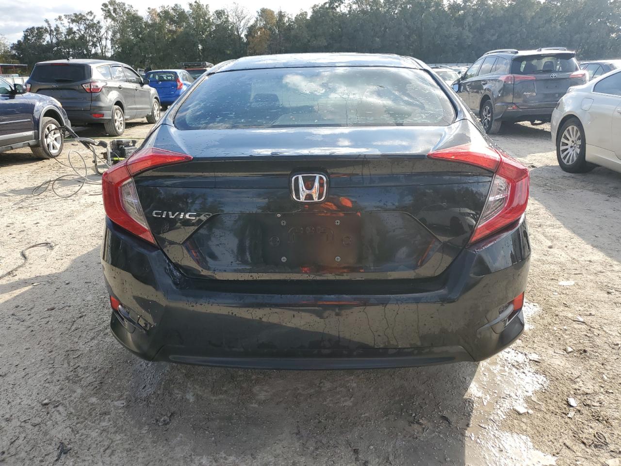 2017 Honda Civic VIN 19XFC2F55HE074419 Copart auction photo, front end damage thumbnail 6