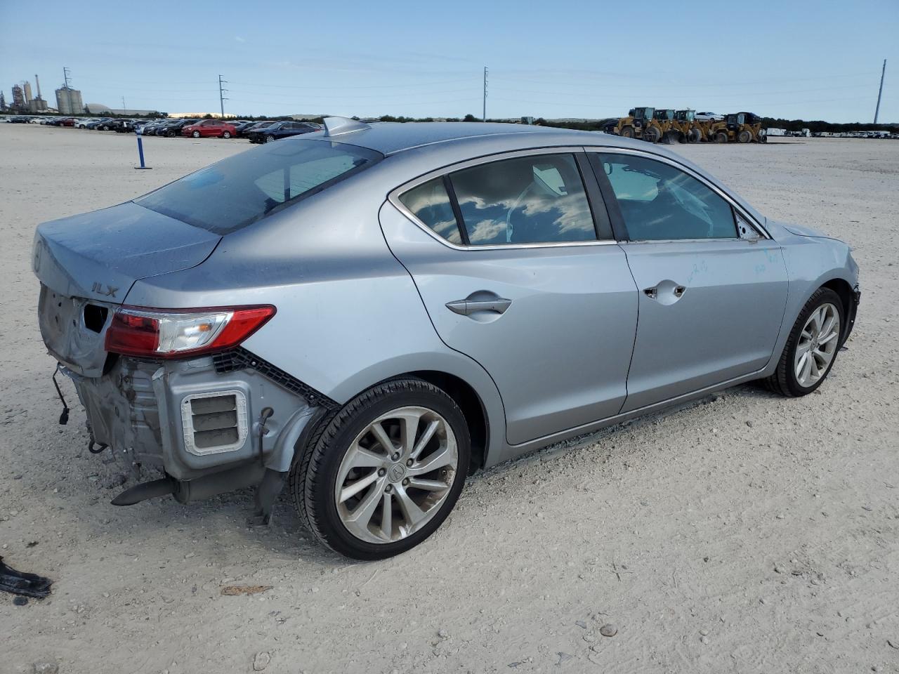 2017 Acura ILX VIN 19UDE2F36HA011057 Copart auction photo, all over damage thumbnail 3