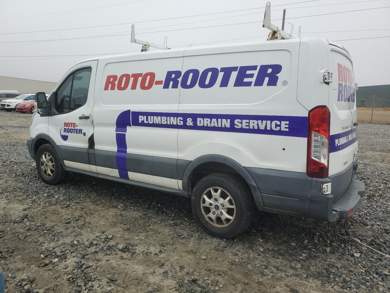 2015 Ford Transit VIN 1FTYR1YG4FKB19439 Copart auction photo, minor dent/scratches damage thumbnail 2