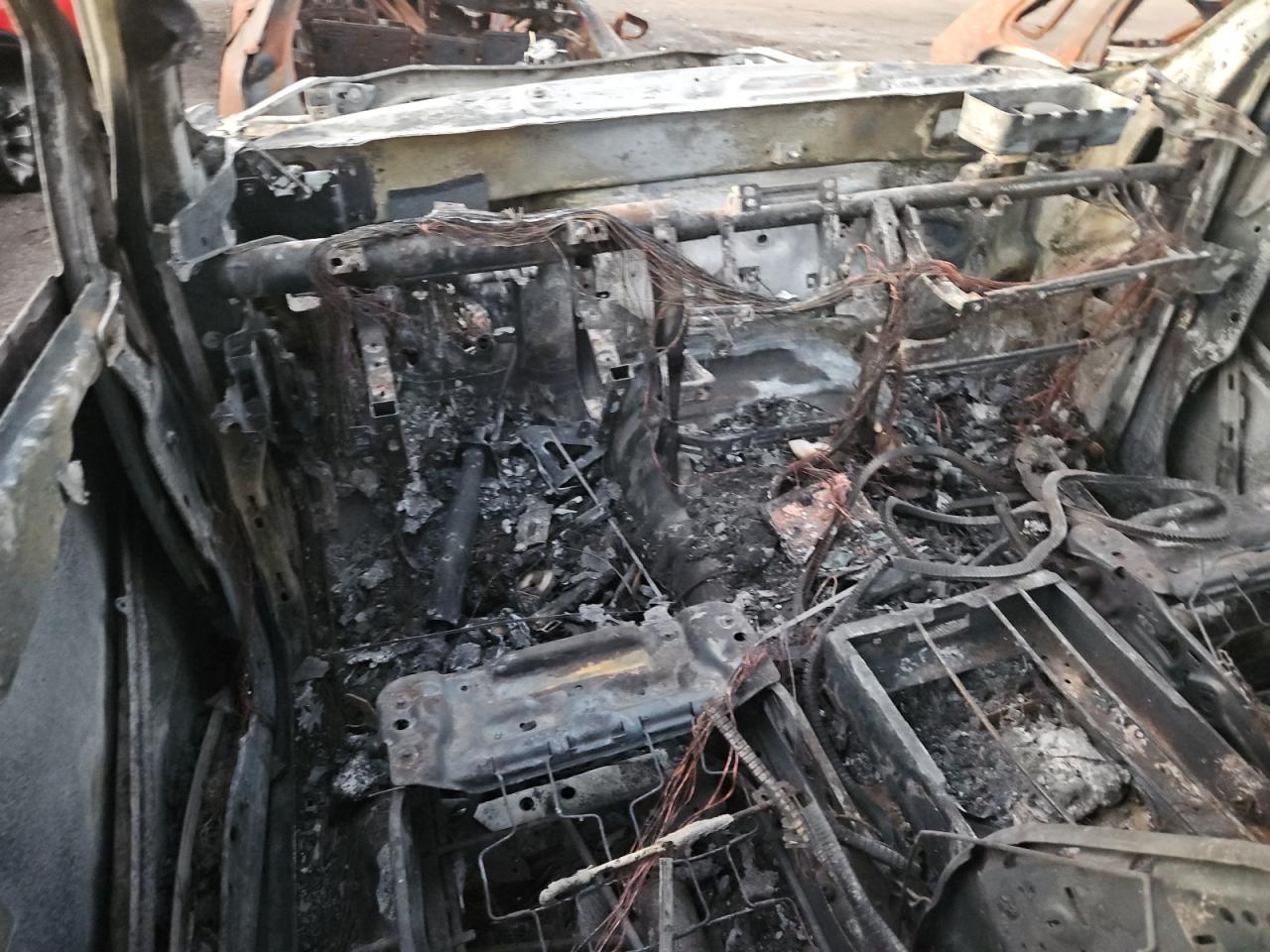 2021 RAM 2500 VIN 3C6UR5JL9MG628600 Copart auction photo, burn damage thumbnail 8