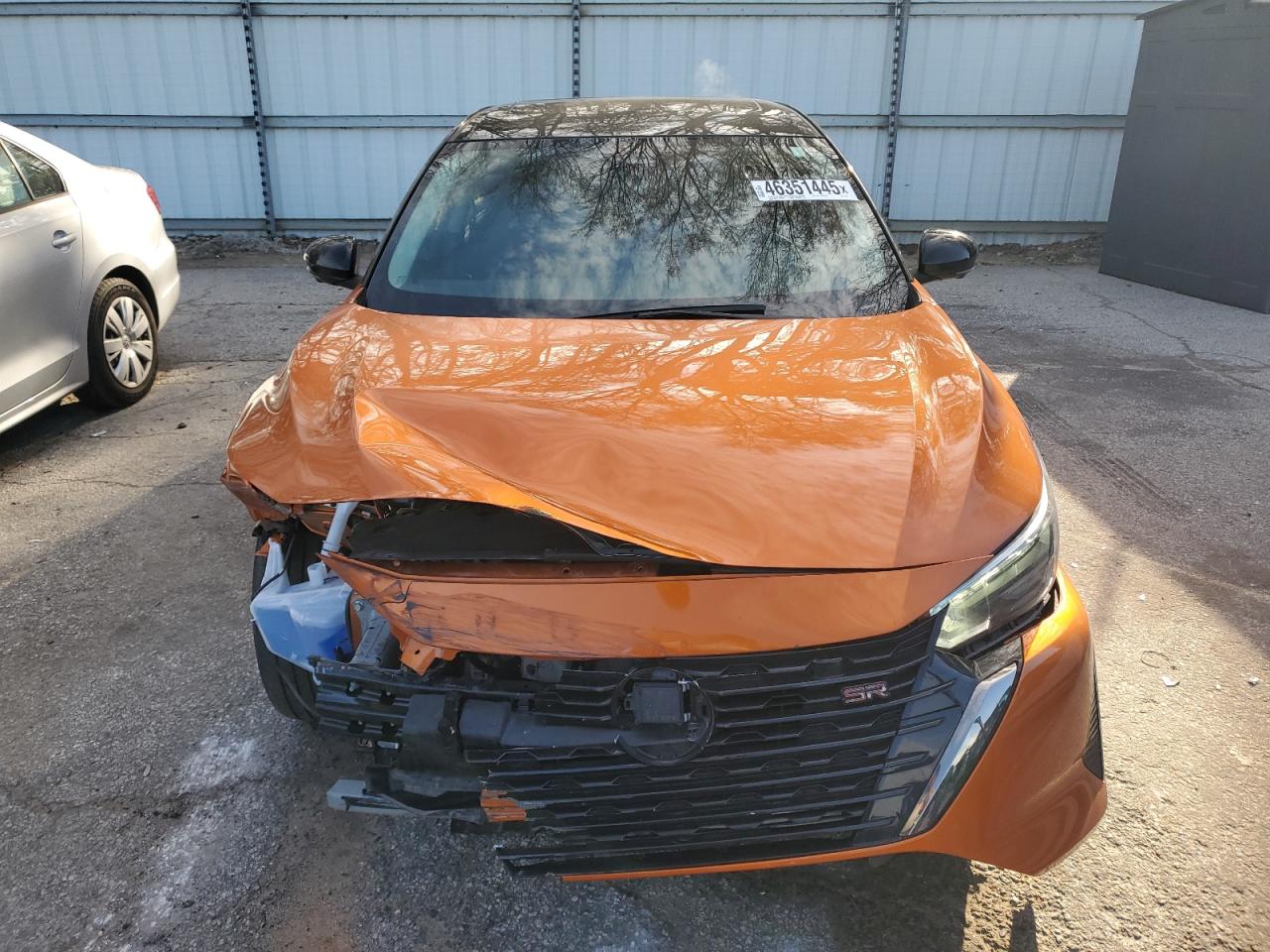 2024 Nissan Sentra VIN 3N1AB8DV3RY214537 Copart auction photo, front end damage thumbnail 5