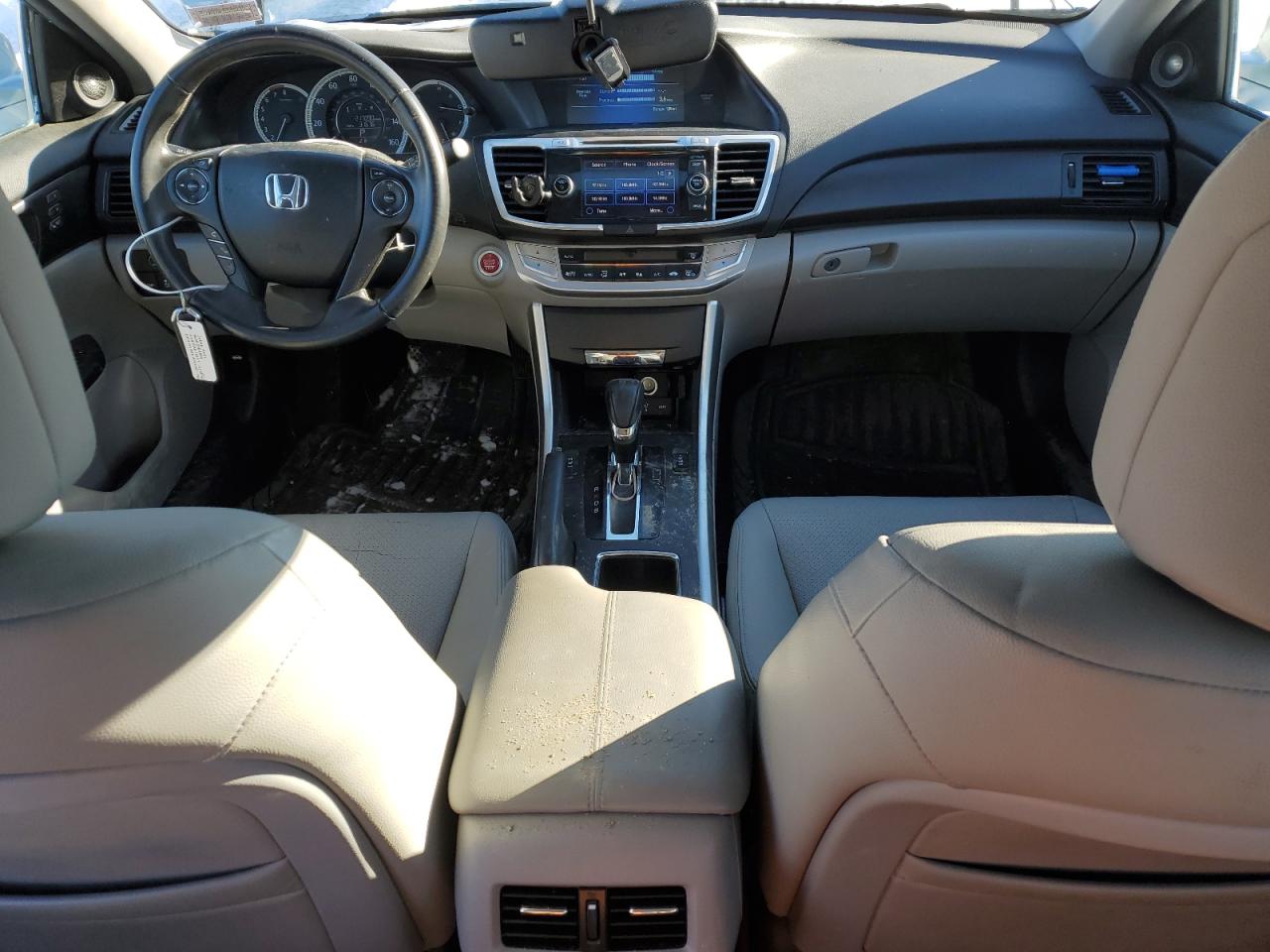 2014 Honda Accord VIN 1HGCR3F80EA015411 Copart auction photo, rear end / minor dent/scratches damage thumbnail 8