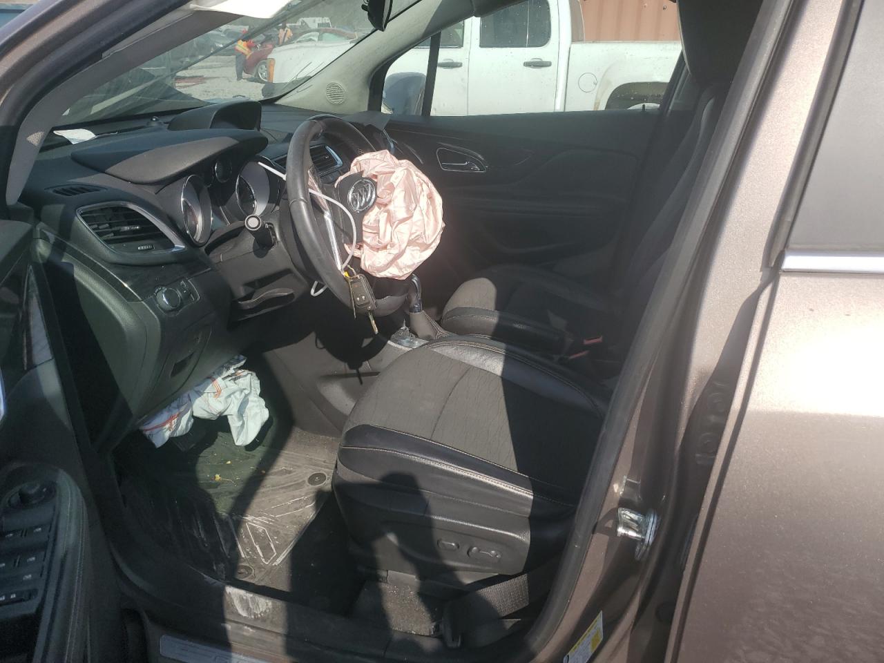 2015 Buick Encore VIN KL4CJASB2FB054101 Copart auction photo, front end damage thumbnail 7