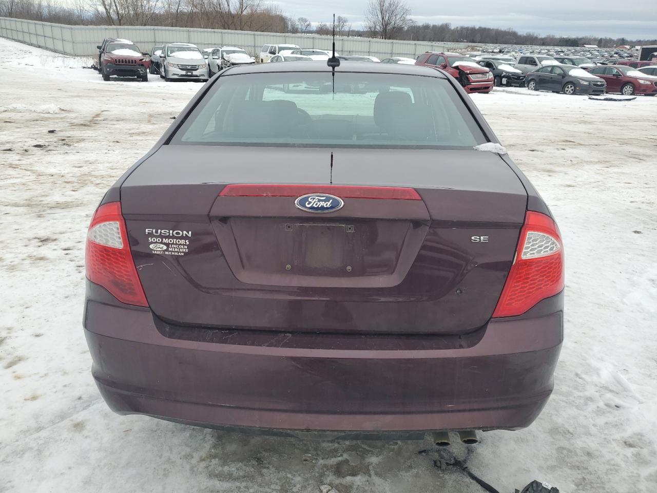 2011 Ford Fusion VIN 3FAHP0HA1BR121284 Copart auction photo, front end damage thumbnail 6