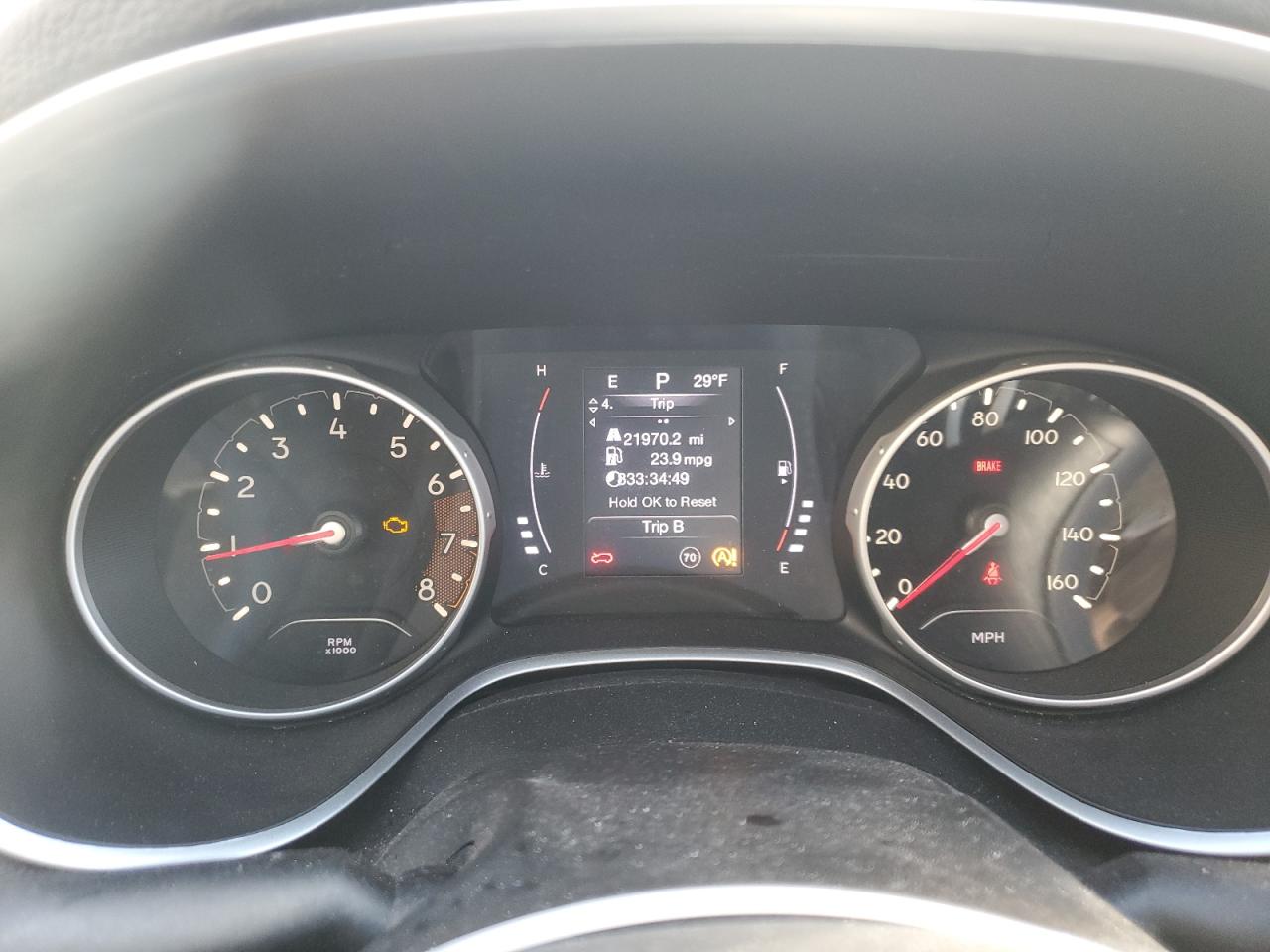 2018 Jeep Compass VIN 3C4NJDBB5JT373371 Copart auction photo, all over / rear end damage thumbnail 9